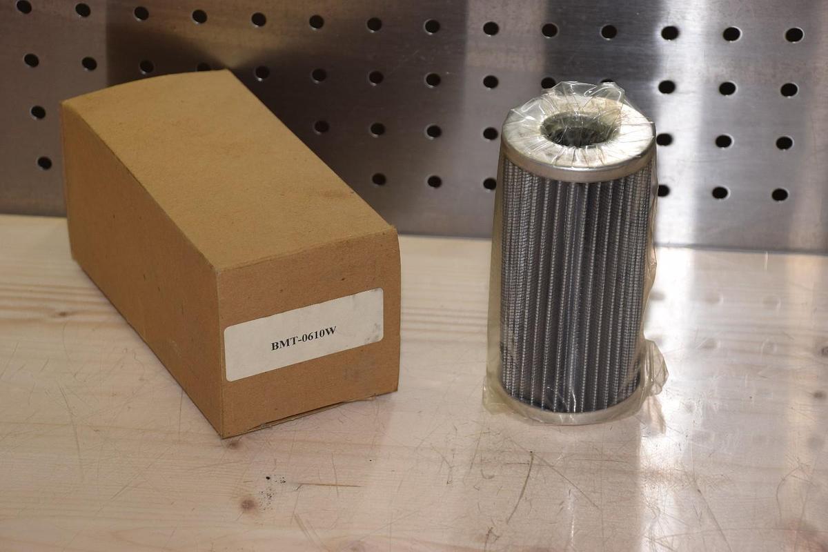 (LOT OF 6)  NO NAME BMT-0610W METAL SCREEN HYDRAULIC FILTER NEW 1" orifice