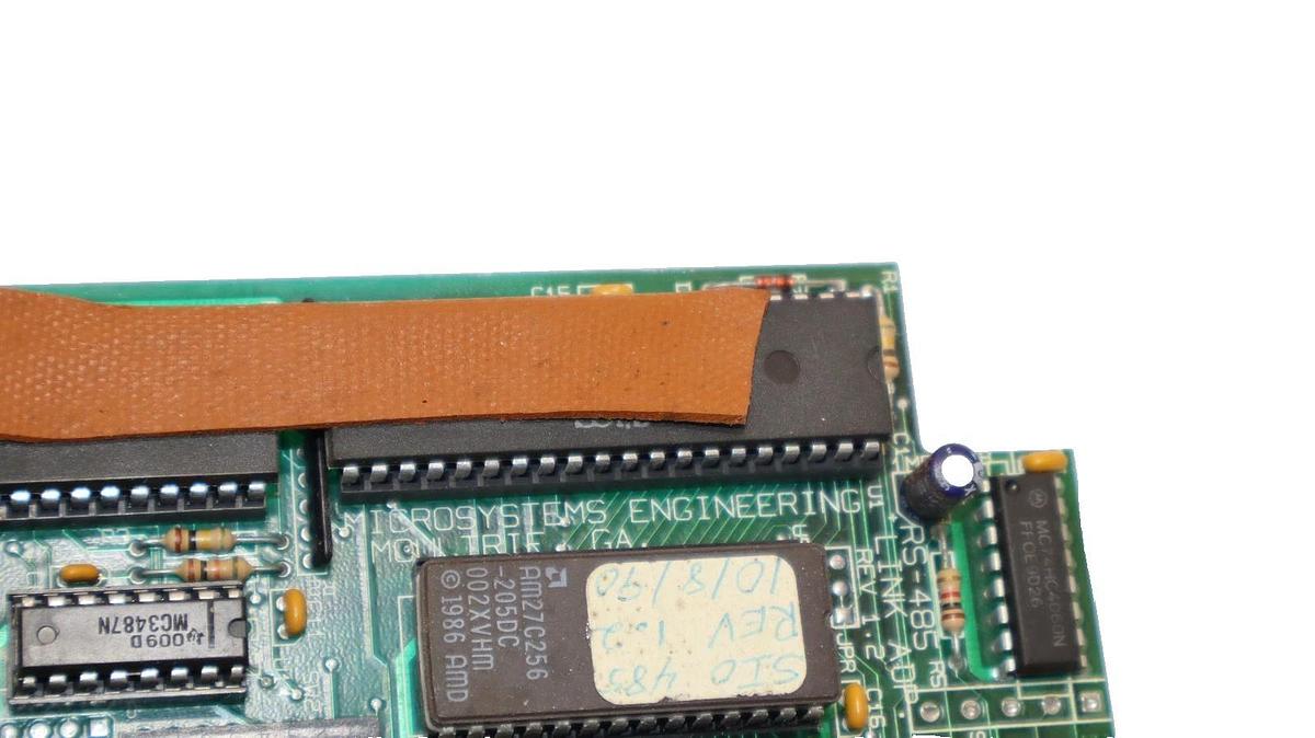 Used Microsystems Engineering RS-485 , RS485 Link ADP Rev 1.2 Circuit Board