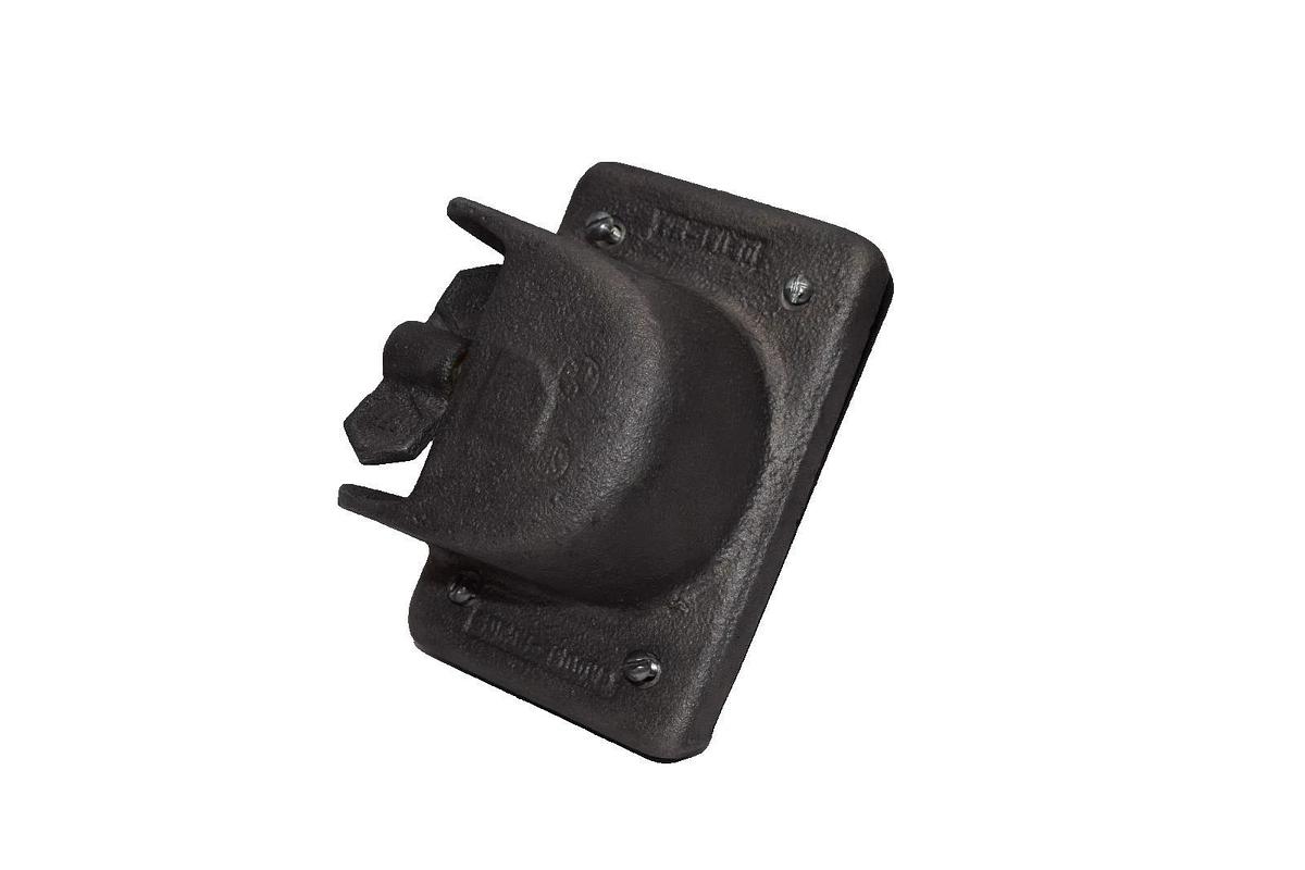 Crouse Hinds DS 181-N4 DS181-N4 Industrail Snap Switch Cover Plate (New)