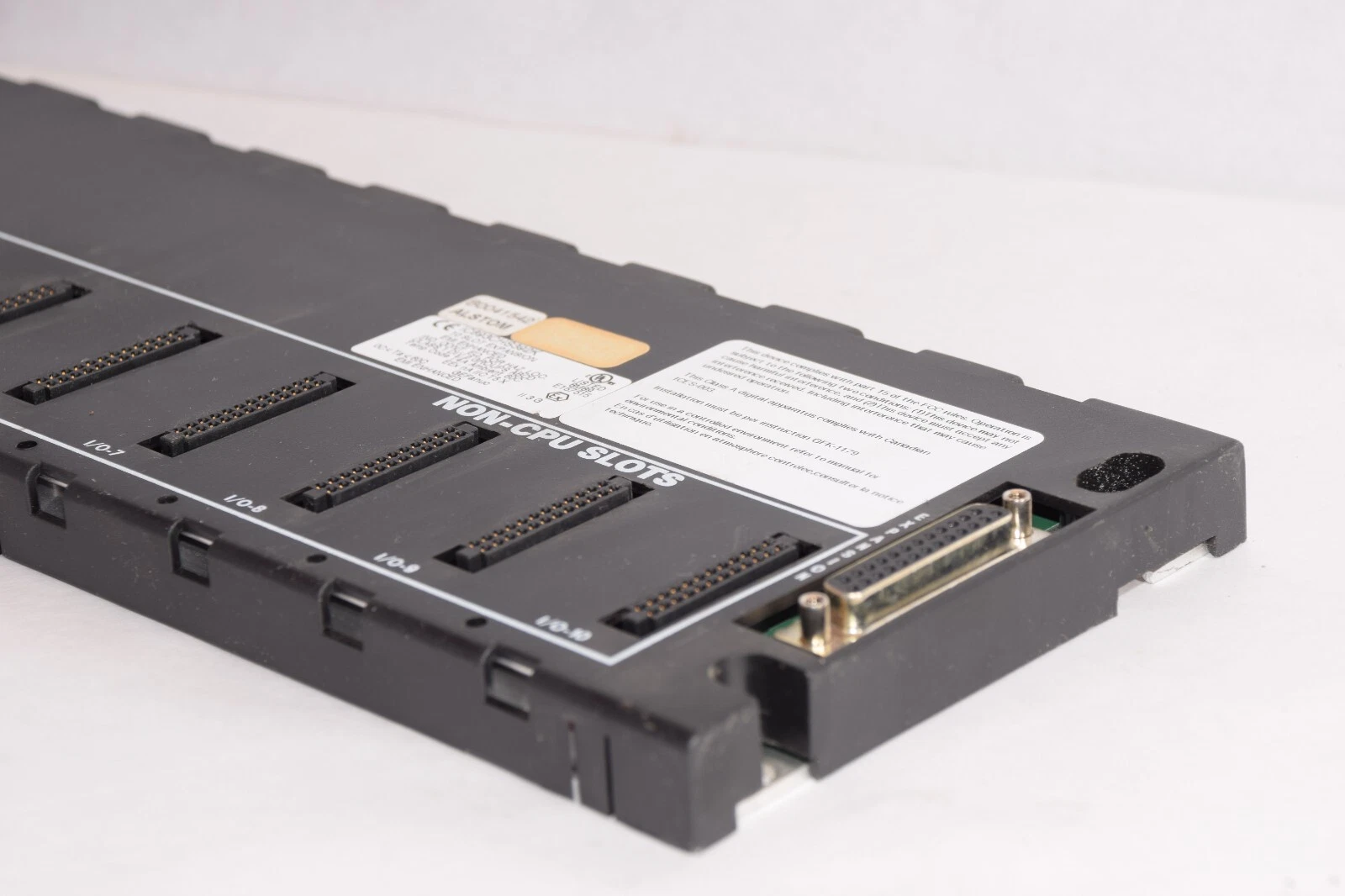 Used (Lot of 2) GE FANUC / ALSTOM IC693CHS392K 10-Slot Expansion Rack