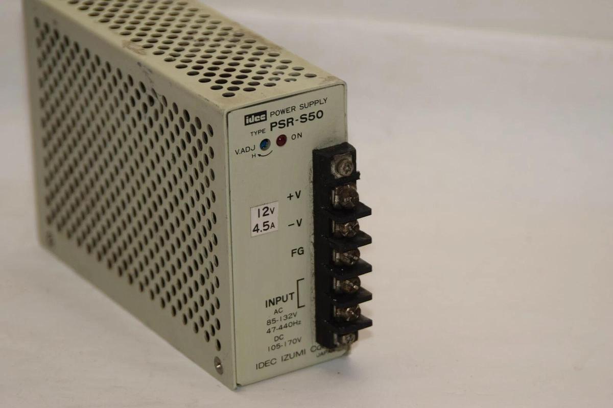 Used IDEC Power Supply PSR-S50 PSRS50 12V 4.5A