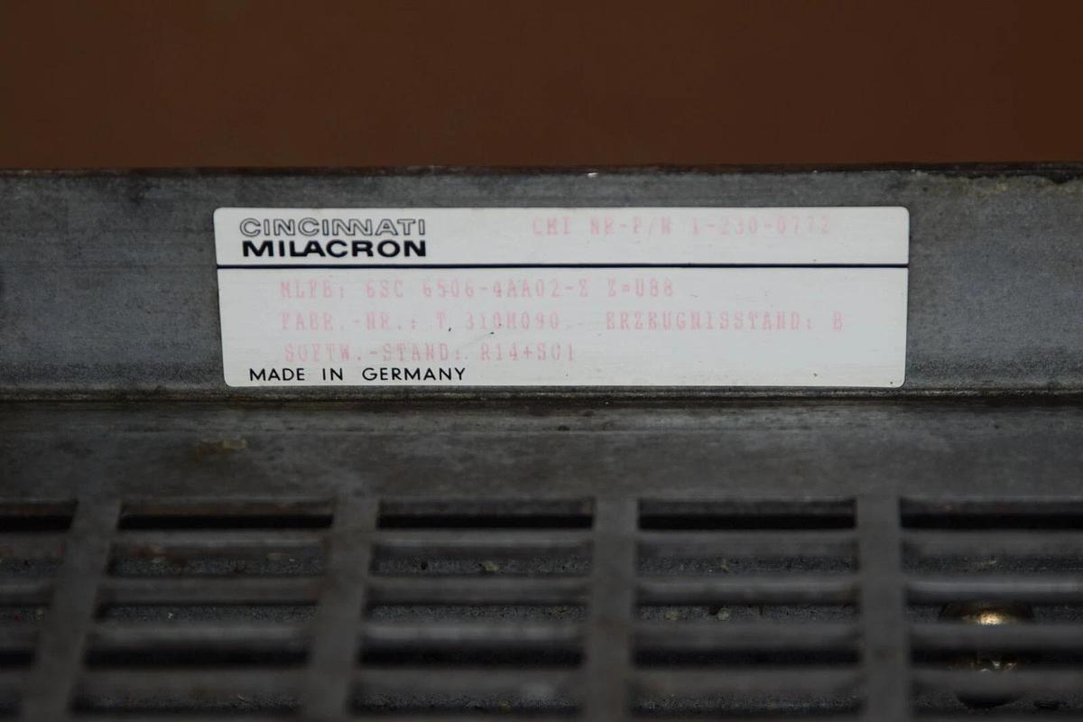 Used Siemens Cincinnati 6SC 6506-4AA02-Z 1-230-0772  6SC6506-4AA02-U88  6SC6506-4AA02
