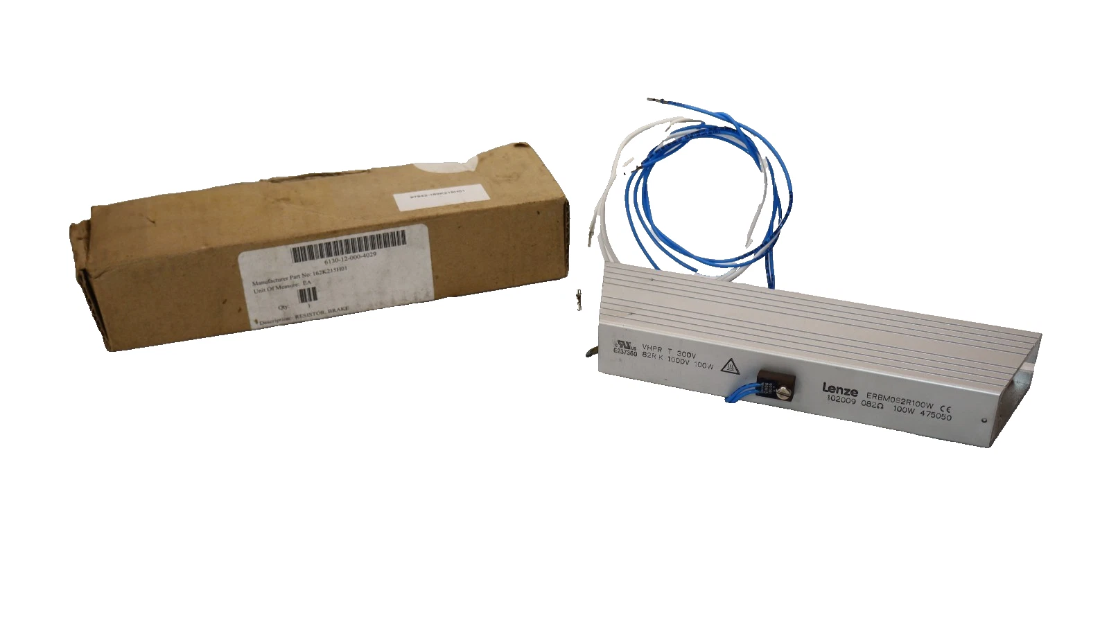 Lenze Brake Resistor ERBM082R100W 082Ohm 100W 300V (New)