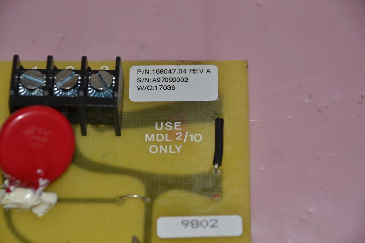Used ROBICON Circuit Board Card 168047.04 16804704 168047 04 REV A PC BOARD