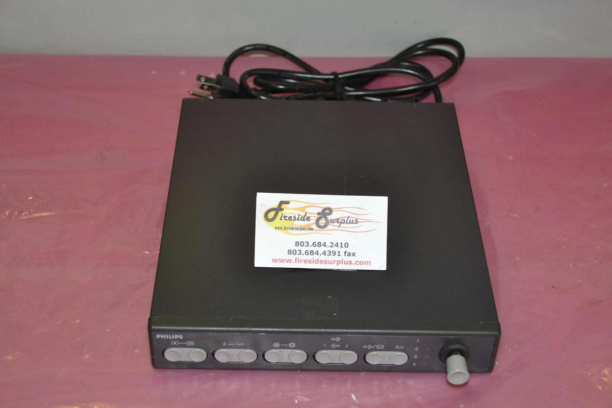 Used PHILIPS SECURITY CAMERA CONTROLS FOLLOWER LTC 5135/60 LTC513560 LTC5135/60