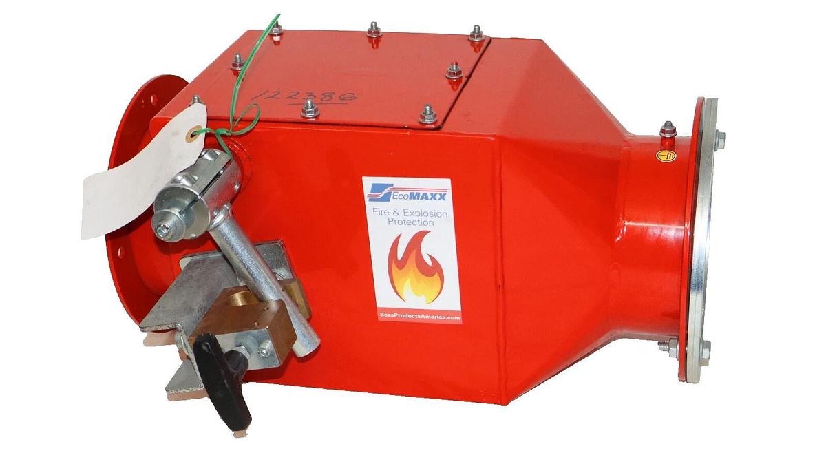 AIRCOM SRL ECOMAXX Safety Not Return Explosion Isol Valve SNR 100 ÷ 400 6" (NOS)