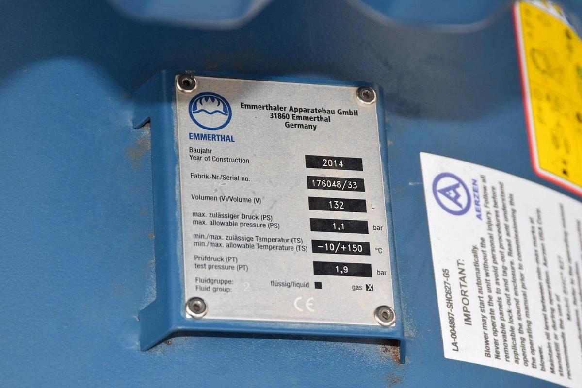 Used Aerzen GM35S Positive Displacement Rotary Lobe Industrial Blower Booster GM-35-S