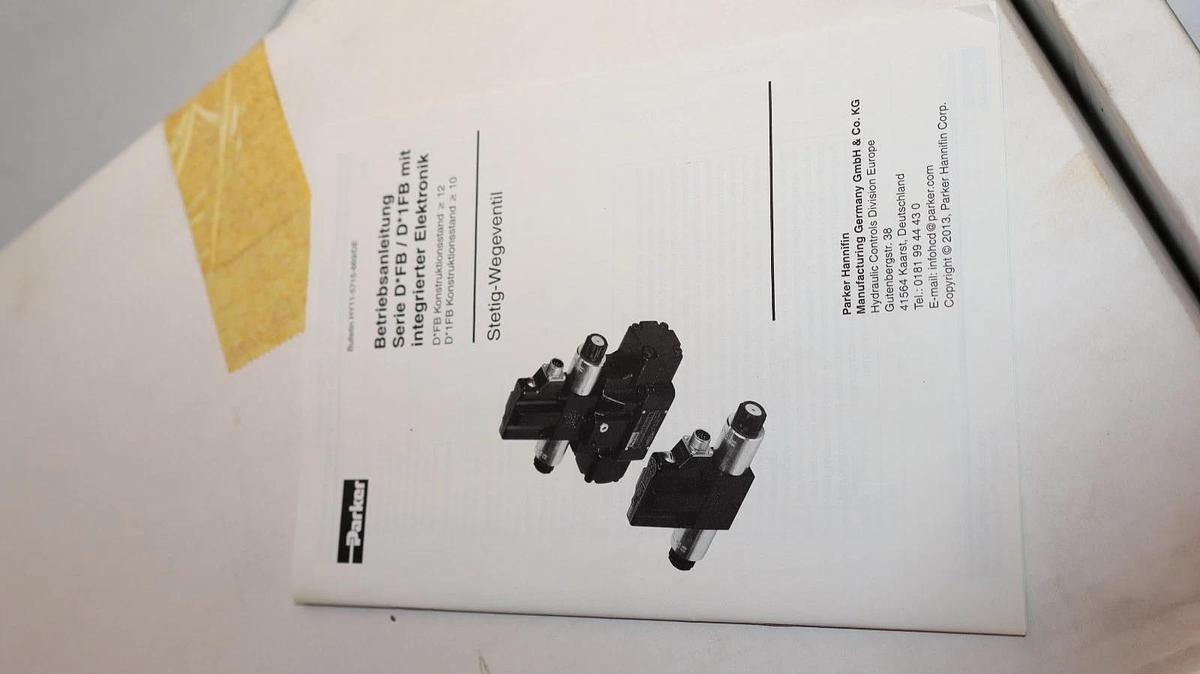 PARKER Proportional Valve D31FBE02CC4NS00 D31FBE02CC4NS0010 D1FVE02CC0NS0311 NEW