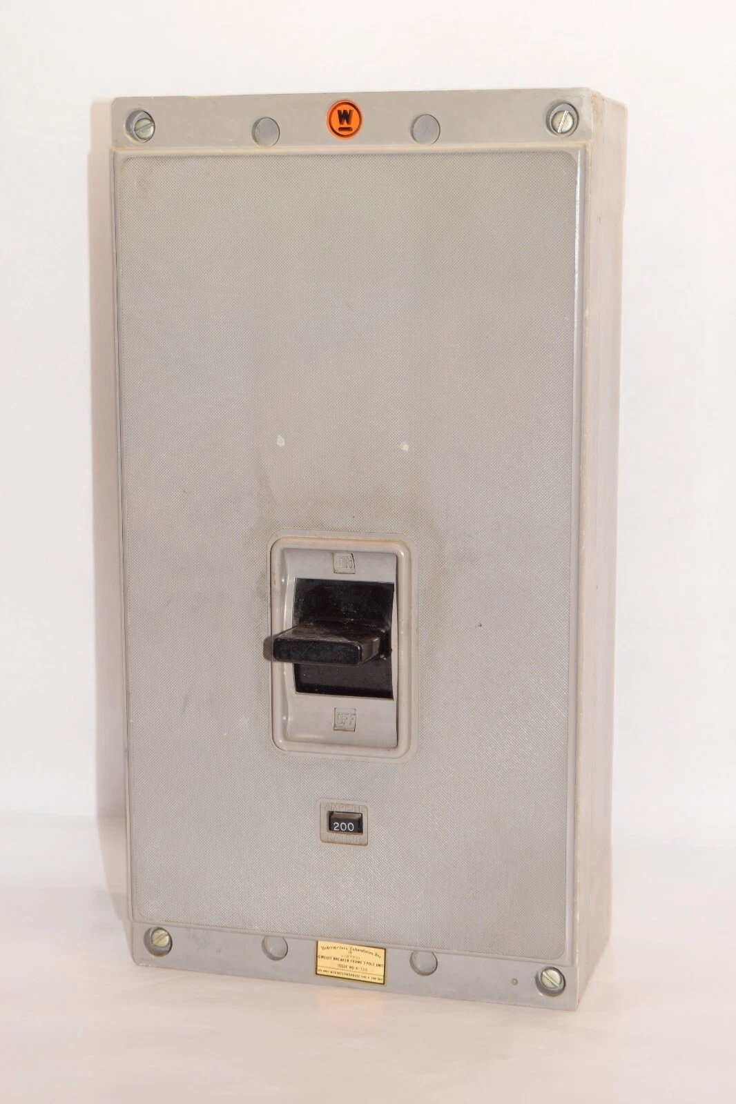 Used WESTINGHOUSE HK3225F 225Amp 3P 600Vac Mark75 AB D-Ion Circuit Breaker