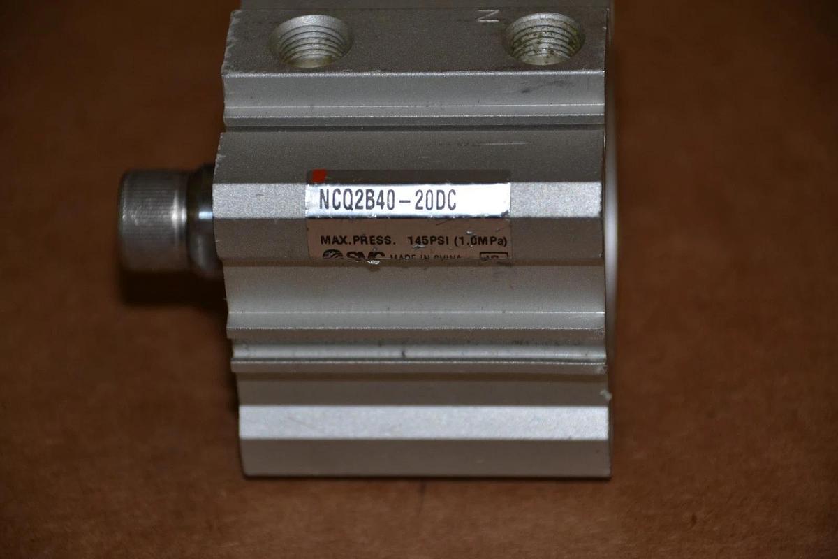 SMC Compact Cylinder NCQ2B40-20DC NCQ2B40 20DC 145psi 1MPa NEW
