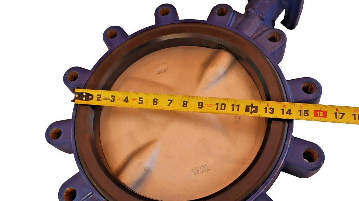 Keystone  12" Butterfly Valve GR-0300L0A10016-D1S00S0E000KB (New)