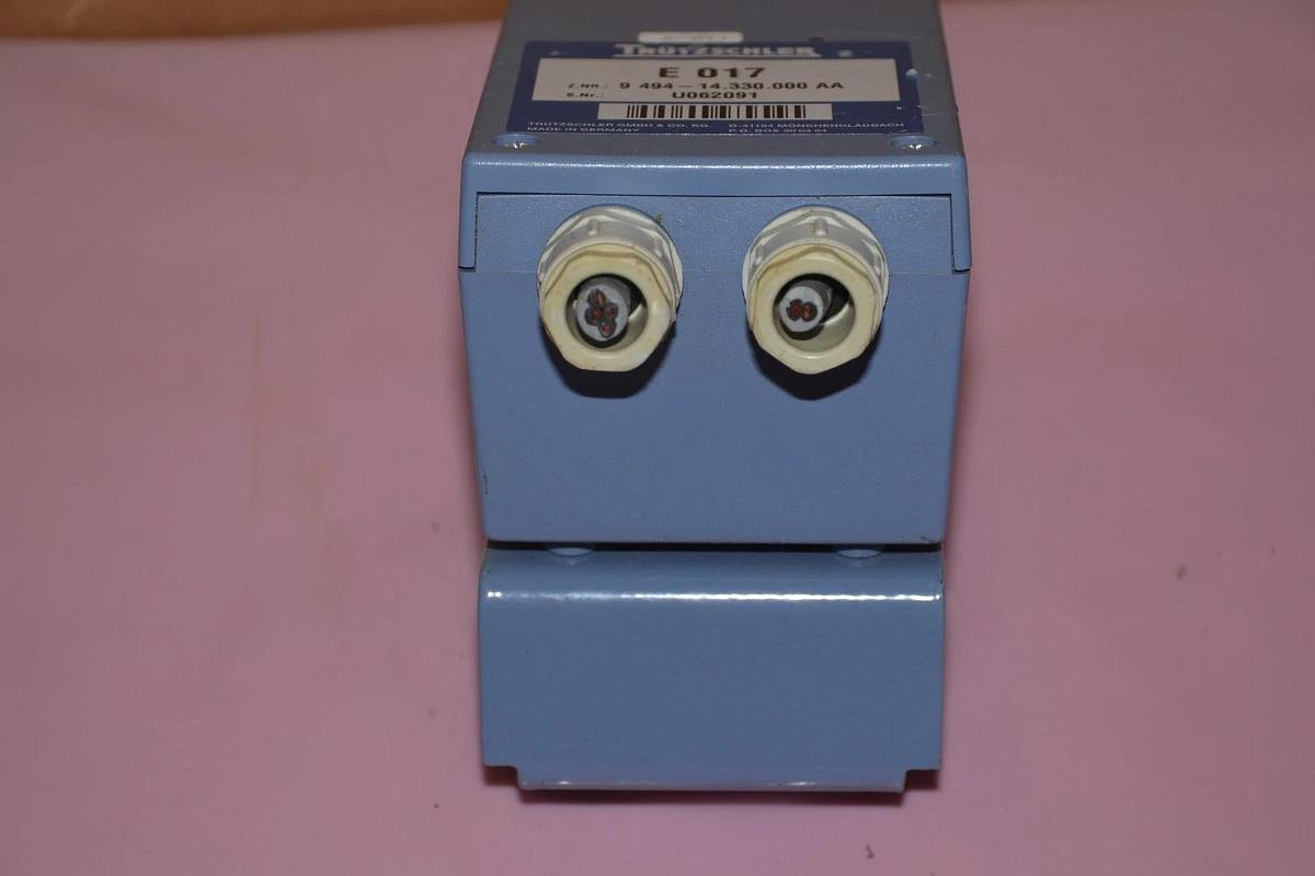 Used TRUTZSCHLER PHOTOELECTRIC EYE E 017 9 494-14.330.000 AA 9494-14.330.000AA