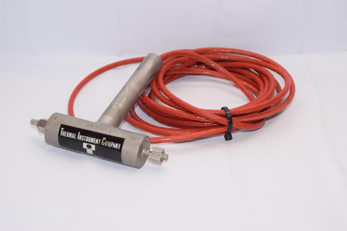 Used THERMAL INSTRUMENT COMPANY 600-9 97311-1 Mass Flow Meter Sensor