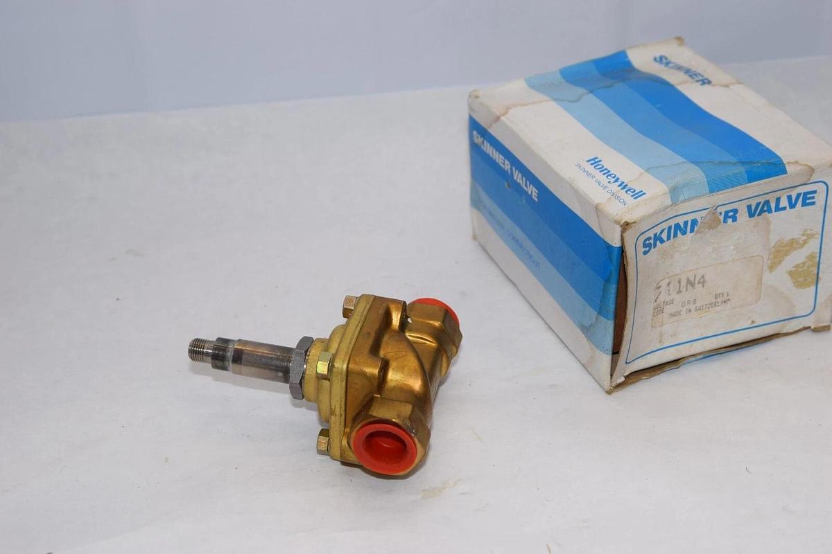 (NEW) HONEYWELL / SKINNER 711N4 9/16 Orifice Valve
