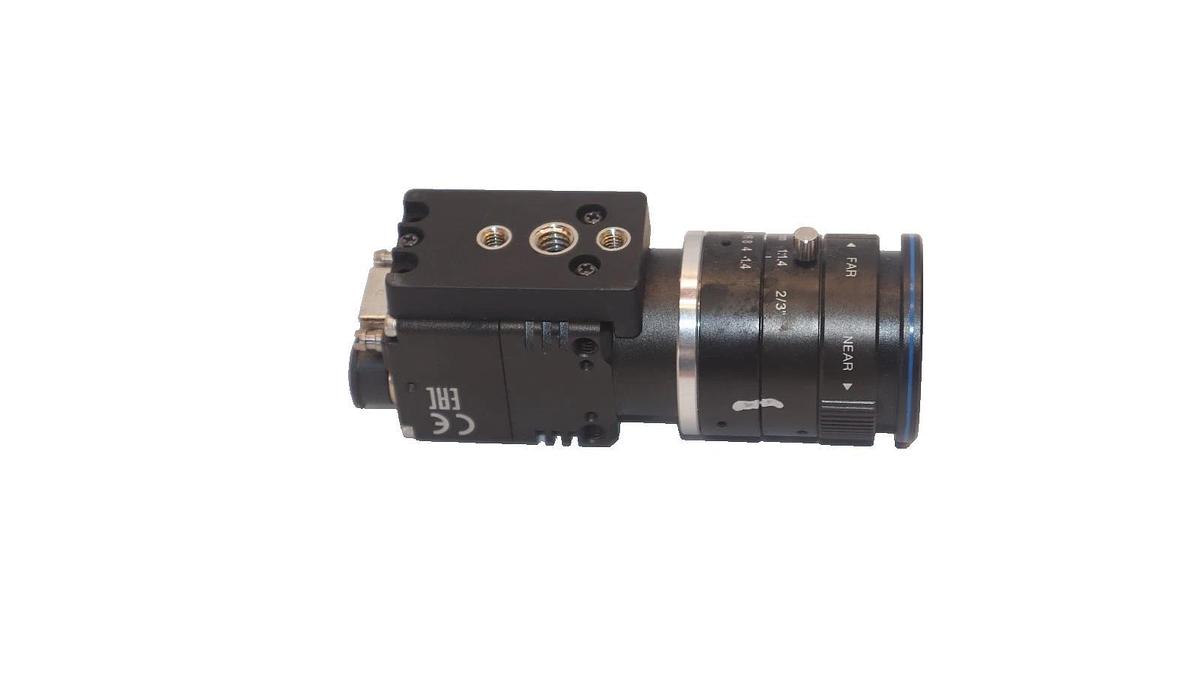 Used OMRON FZ-S2M , FZS2M Camera with 25mm 1:1.4 , 2/3" OPTO18D0018 Computar Lens