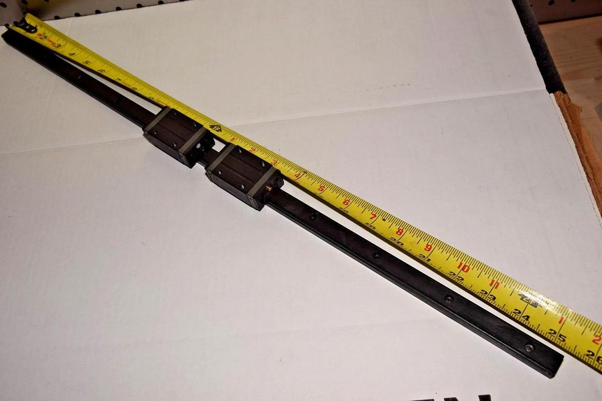 Used NSK SS150640ALD2B01P61 46-007 KL LINEAR GUIDE RAIL CNC SLIDE RAIL S15 BEARINGS