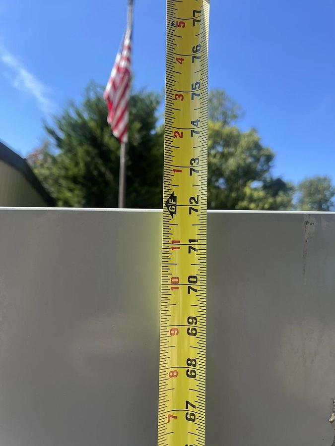 Used SCE-72XM2818 ENCLOSURE CABINET, Square D 30A disconnect switch 72"x 28"x 18"