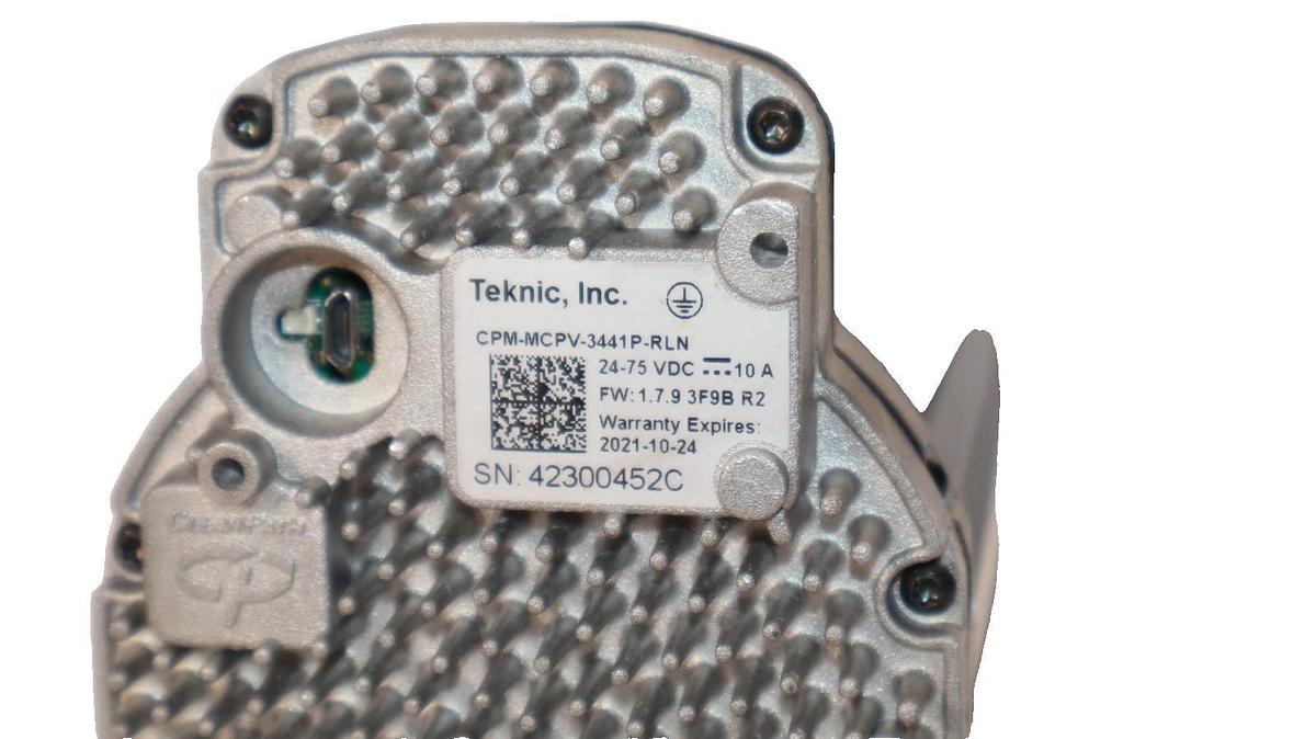 Used Teknic Inc. CPM-MCPV-3441P-RLN 24-75Vdc 10A Motor