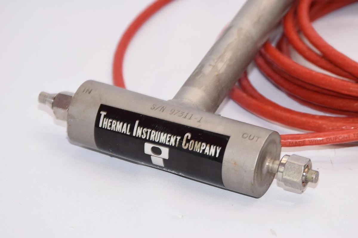 Used THERMAL INSTRUMENT COMPANY 600-9 97311-1 Mass Flow Meter Sensor