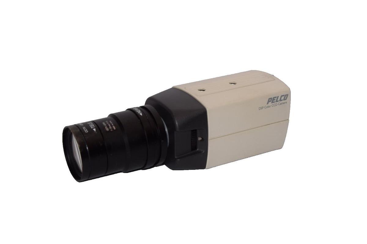 Used Pelco CC3710UH-6 Color Camera With 2.8-12mm F1.8 Lens