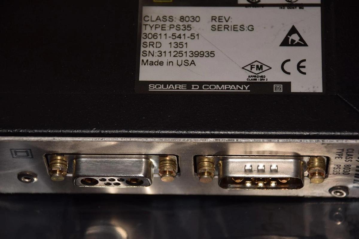 (New) SQUARE D SY/MAX CLASS 8030 Type PS35 ser G Power Supply 8030, PS 35 PS-35