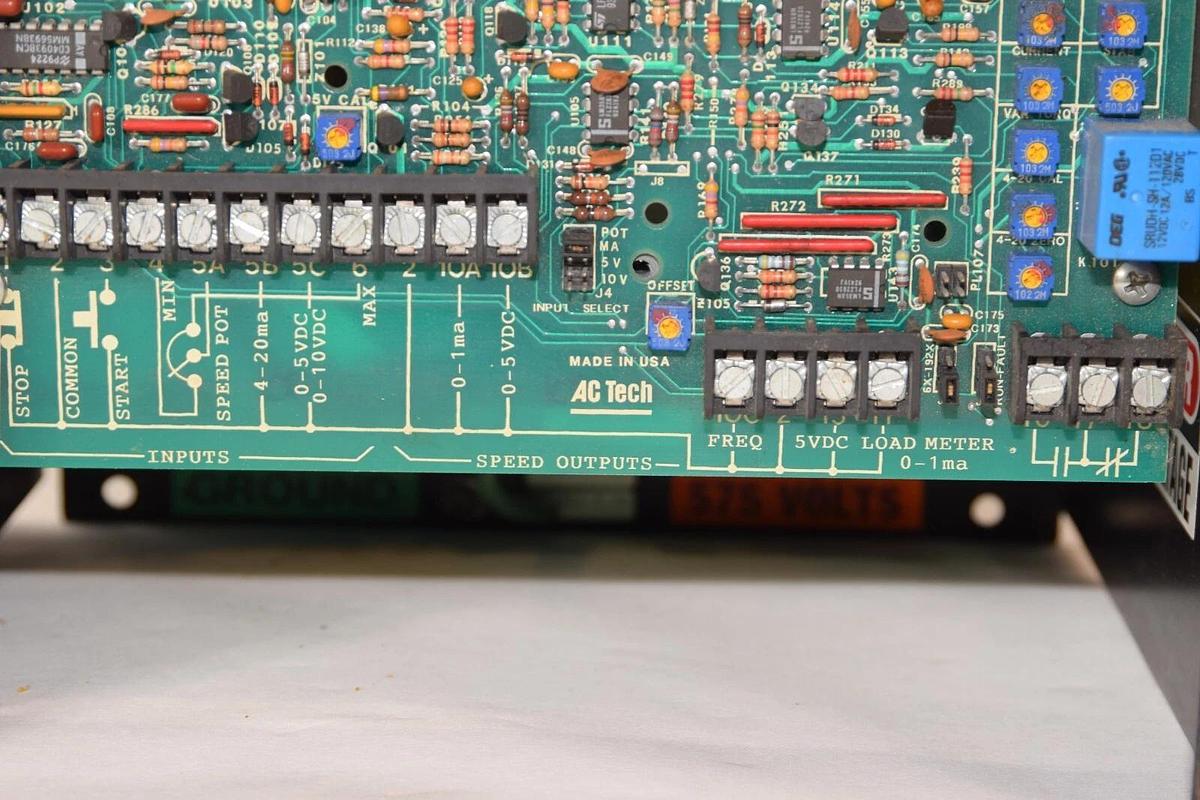 Used AC TECH L15075A-235 L15075A235 7.5HP 73P  11Amp Variable Speed AC Motor Drive