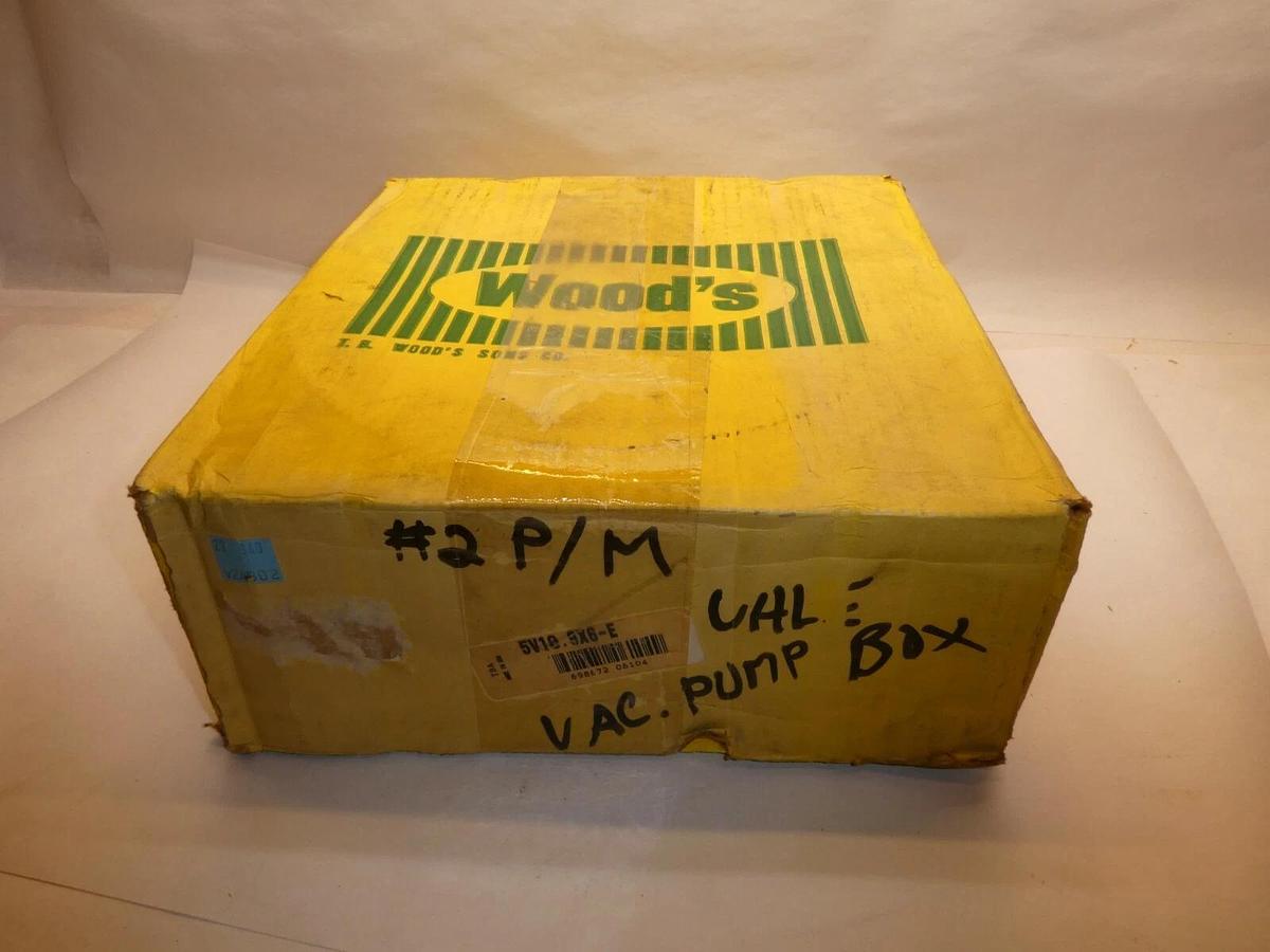 (NEW) TB WOODS 5V10.9X6-E 6 Grooved Ultra V-Belt Pulley Sheave