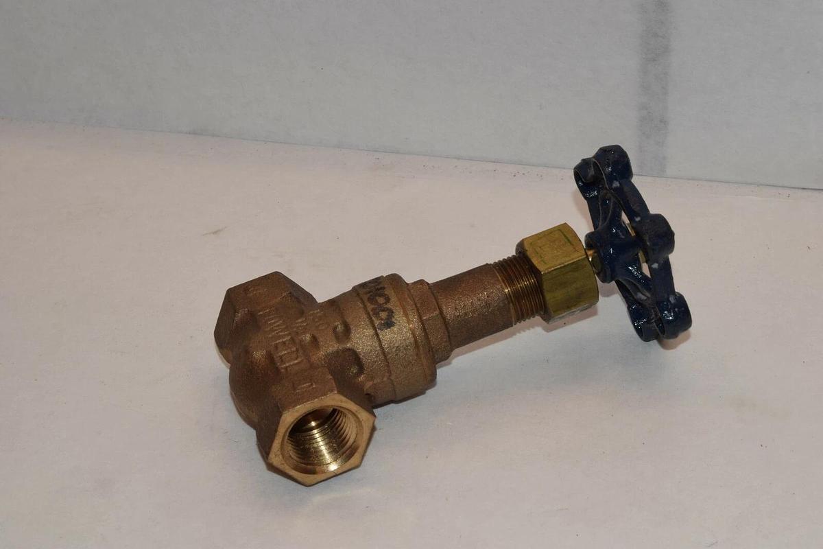 NEW POWELL 150 BRONZE 514 1/2" GATE VALVE