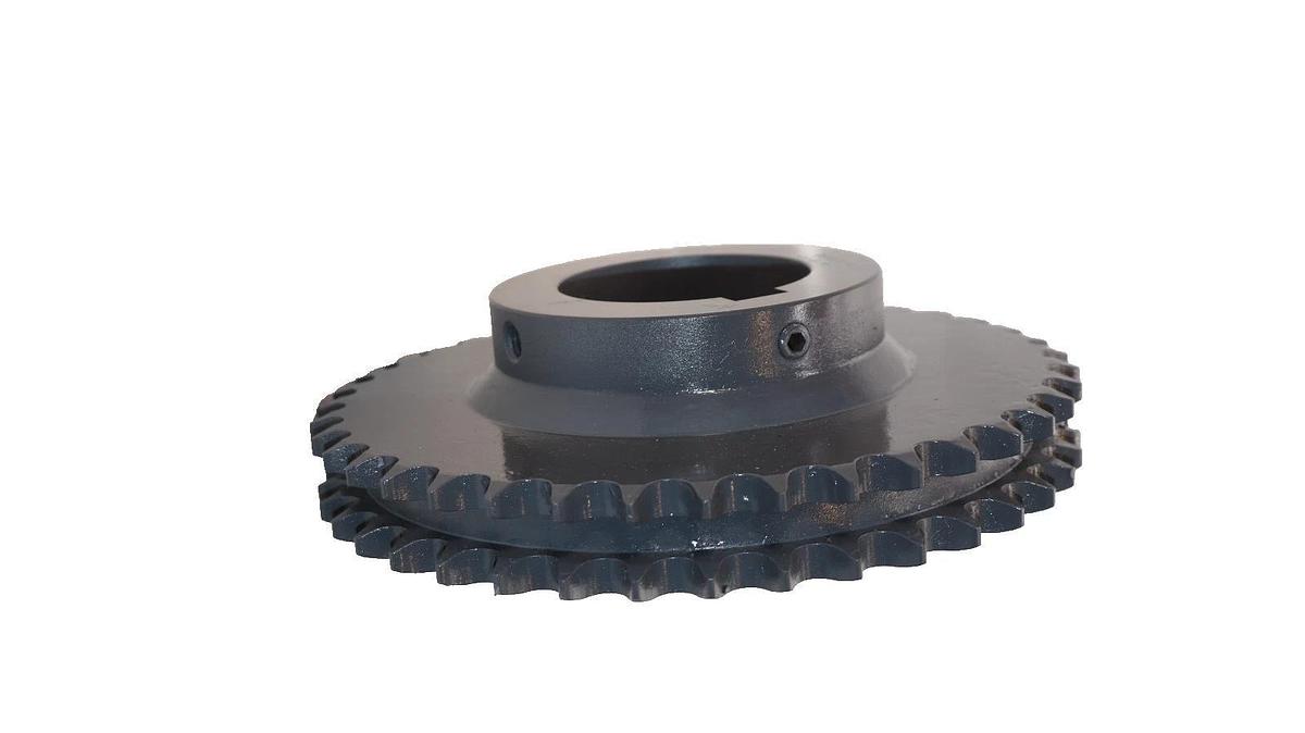 Morse Sprocket D50B40 40 Teeth Double Row Size 50 Chain 2-3/4" Bore (New)