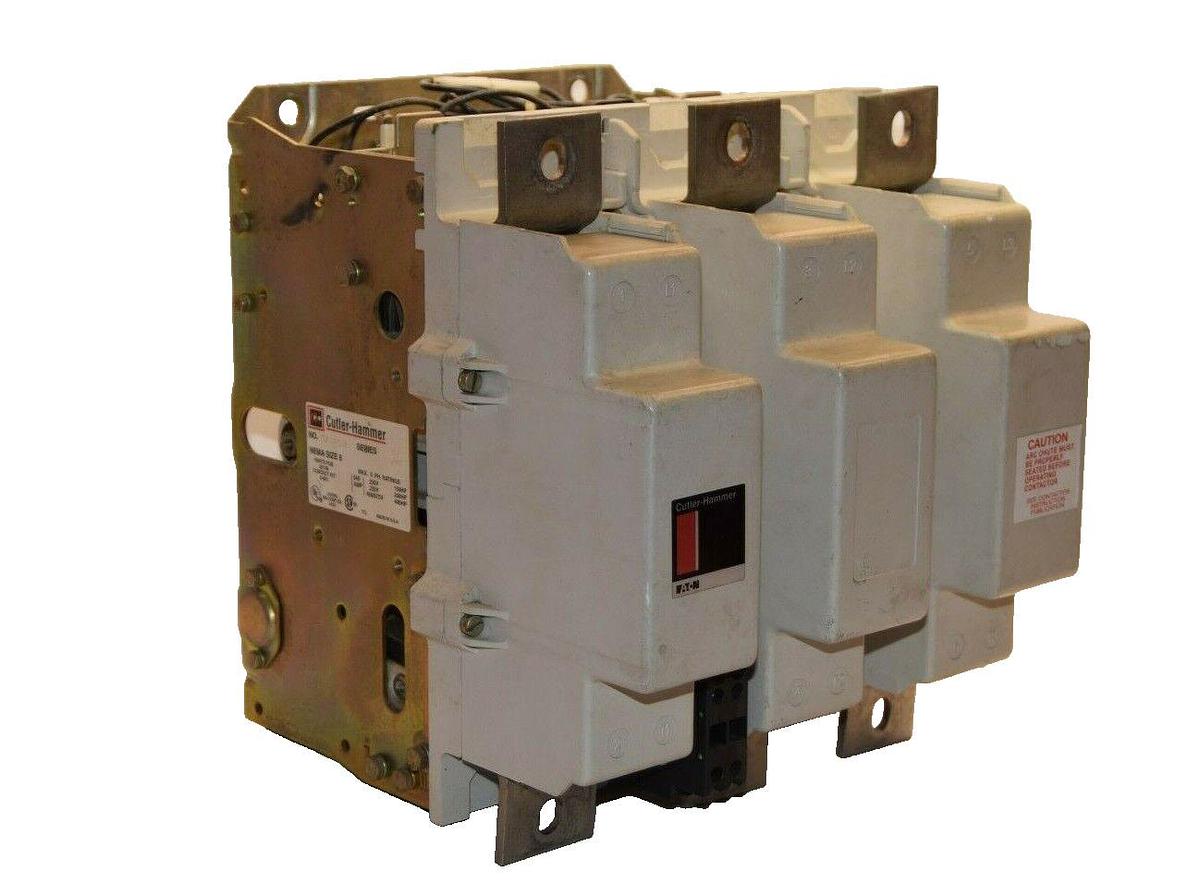 Refurbished CUTLER HAMMER C10JN3A, 540A, Size 6 600V 3P, 120V Coil Contactor, 540 Amp, sz 6