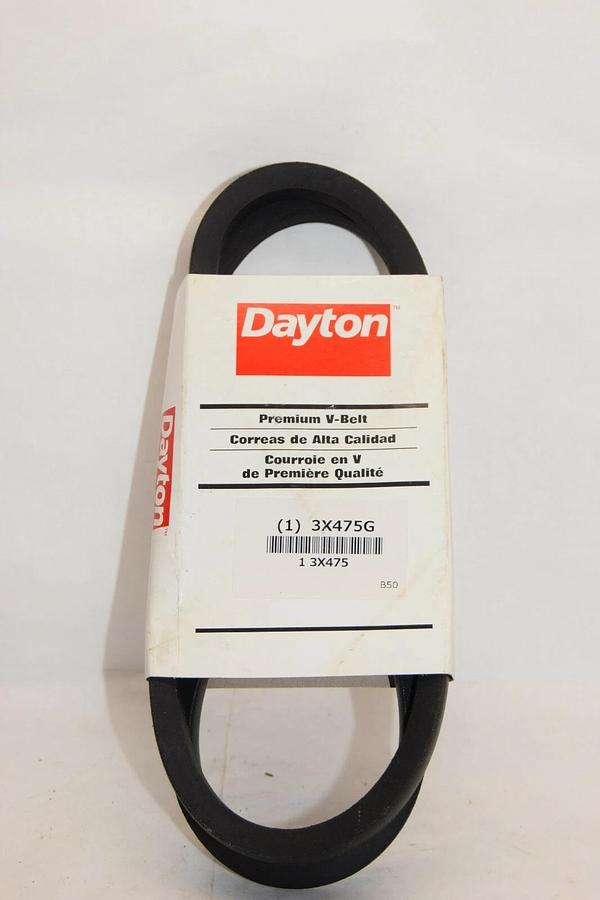 (NEW) DAYTON 3X475G Premium V-Belt