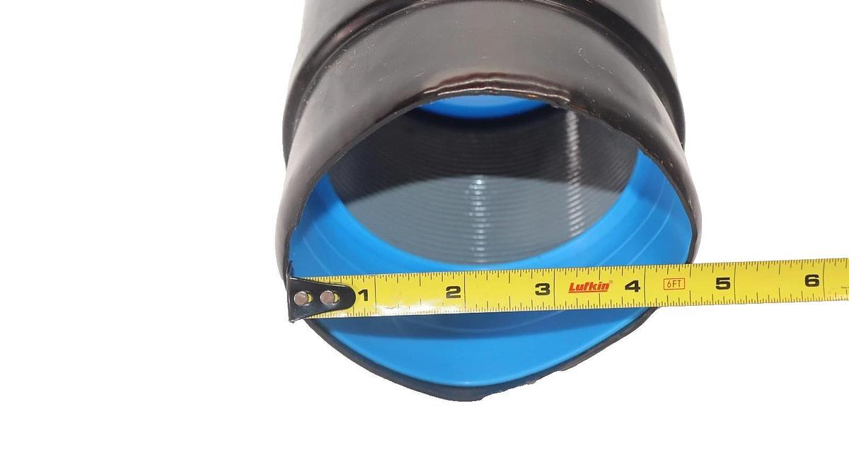 ROBROY Plasti Bond T&B ORCAL 4" Conduit Body Straight Fitting Coupling Blue NEW