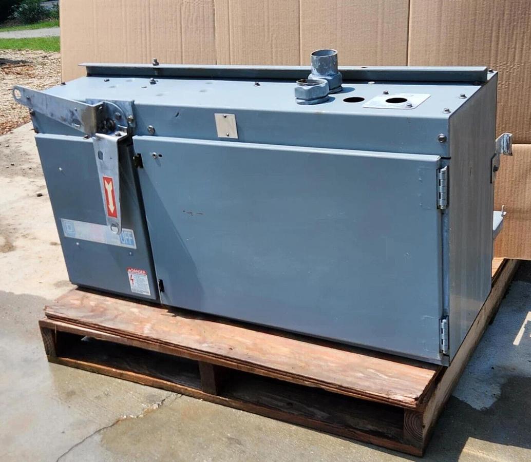 Used SQUARE D I-Line Fusible Busway Switch PBQ3660G 600A 600 Amp Ser 6 3P3W 600v 3ph