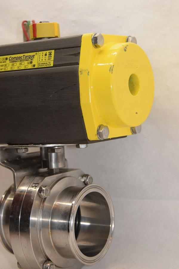 (NEW) COMPAC TORQUE 3TS Actuator Size 50 Spring Set 6 Size 3" Sanitary Valve