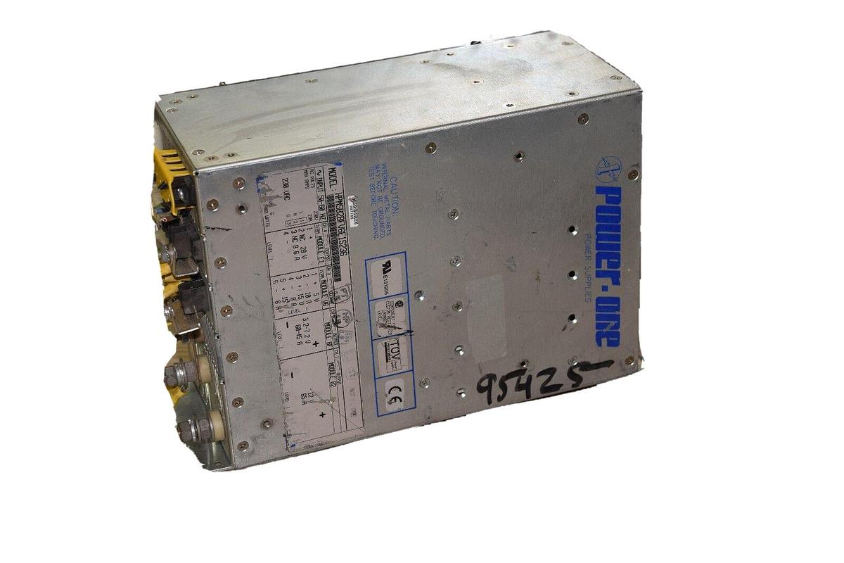Used POWER-ONE HPM5B2BFV6E1S236 TERADYNE PART 405-160-00 230VAC 50/60Hz POWER SUPPLY