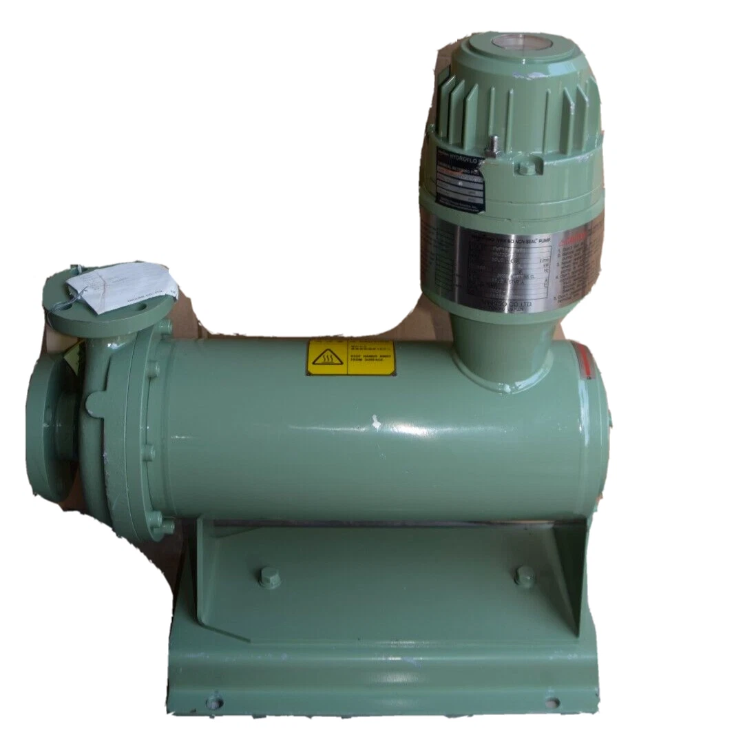 Nikkiso Non-Seal Pump PWP1B/HPWP1 HN22C-B2 Head: 50m 3.6kw 460v 200 l/min (NEW)