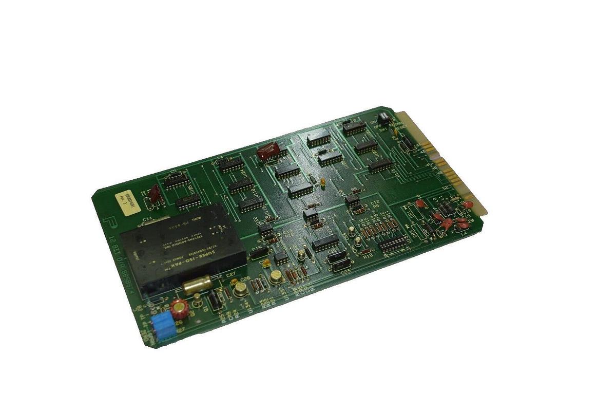 Used Fischer & Porter 685B574U01 12 Bit D/A 685B574 Control Board Rev