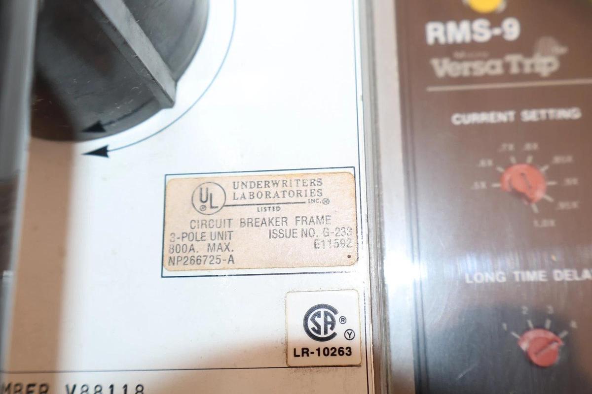 Refurbished GE General Electric Circuit Breaker Power Break 400A Amp TP84SSZ TR4S400
