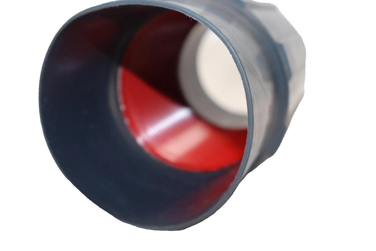 Robroy PRCPLG-2-1/2 , 2-1/2" Conduit Coupling Rigid Red Interior Threads (New)
