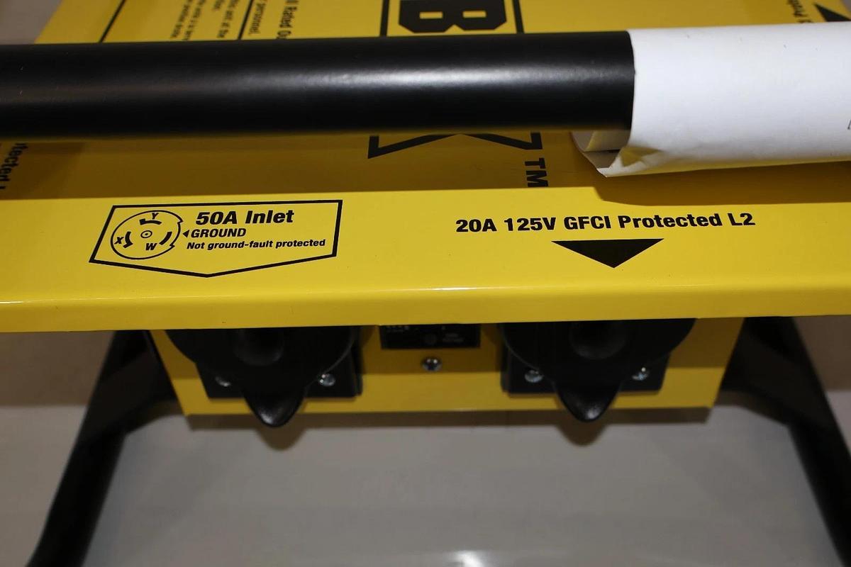 Southwire X-Treme Power Distribution Box 8706UGCX 50A 6-Circ 125/250v (New) 811409020137