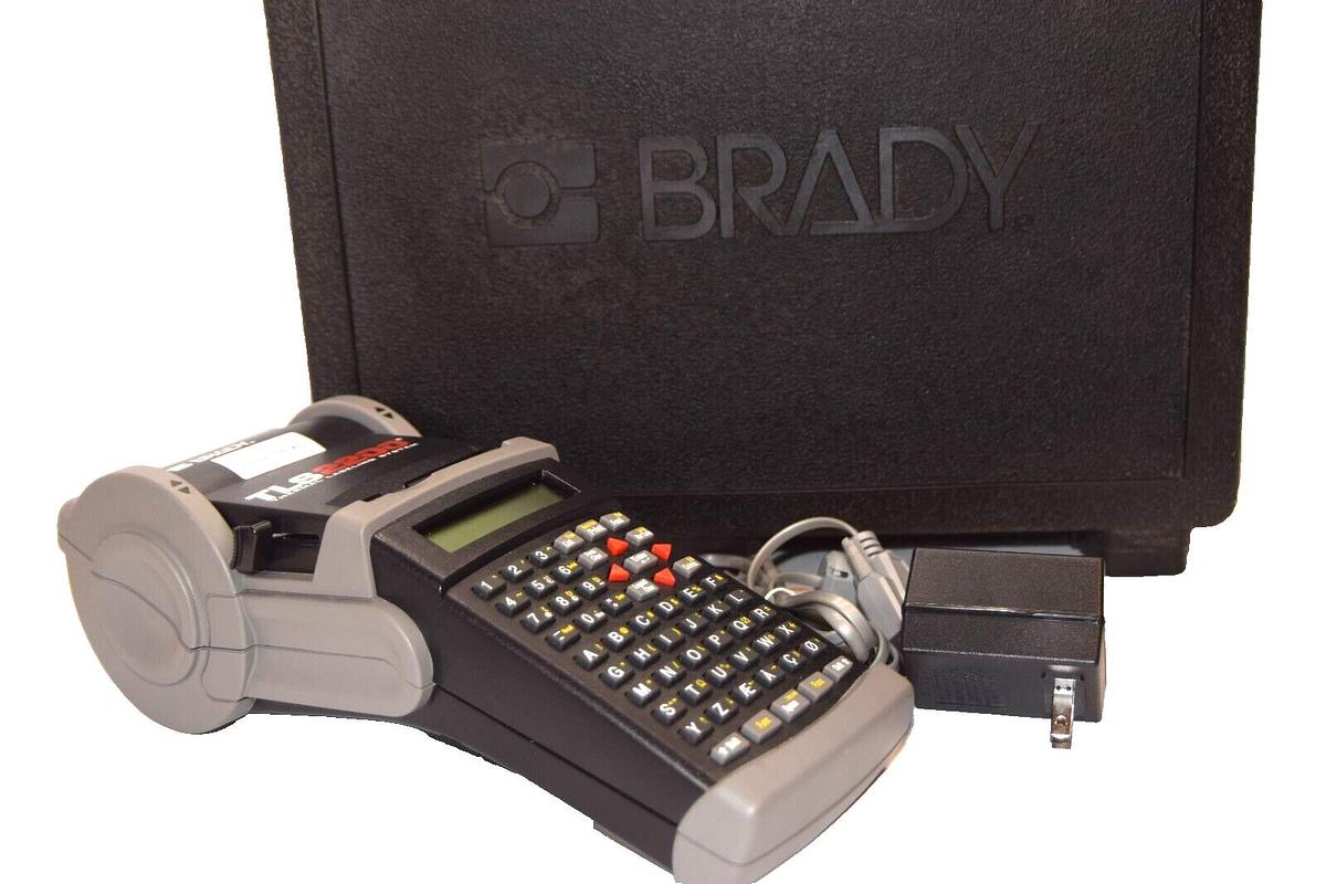 Used BRADY HandiMark TLS2200 10718475 Thermal Labeling System Label Printer