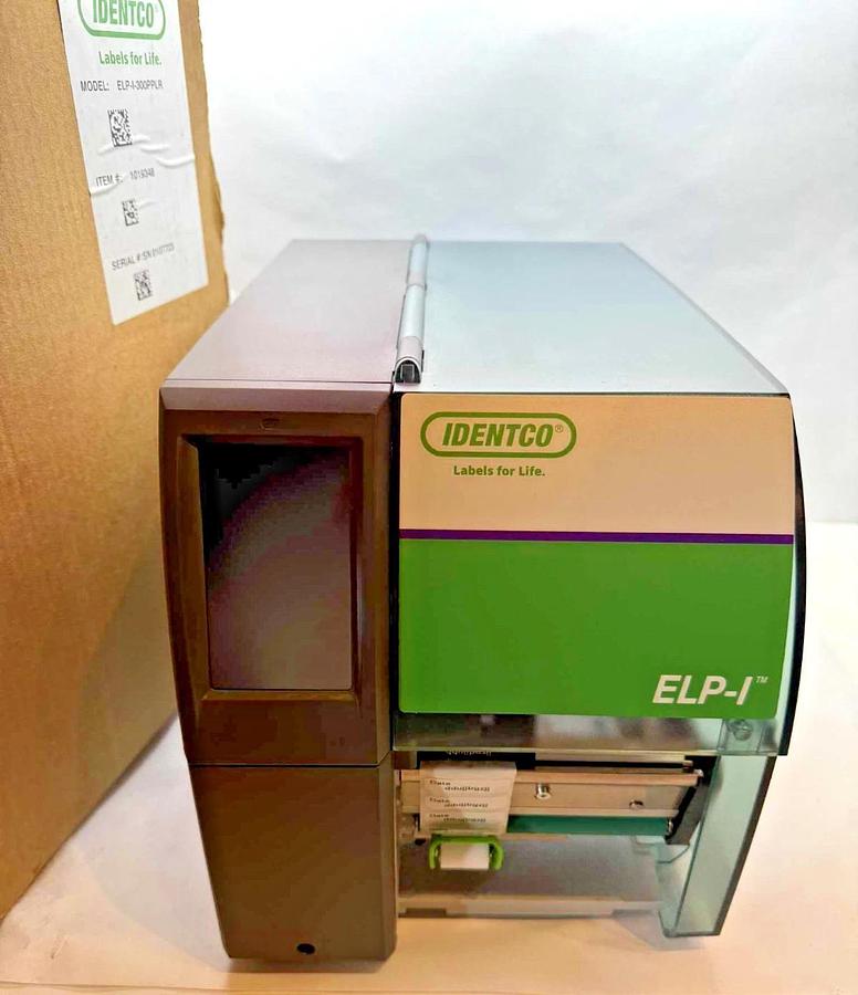 Identco Thermal Transfer Label Printer ELP-I-300PPLR ELP-I SQUIX 4/300P (NEW)