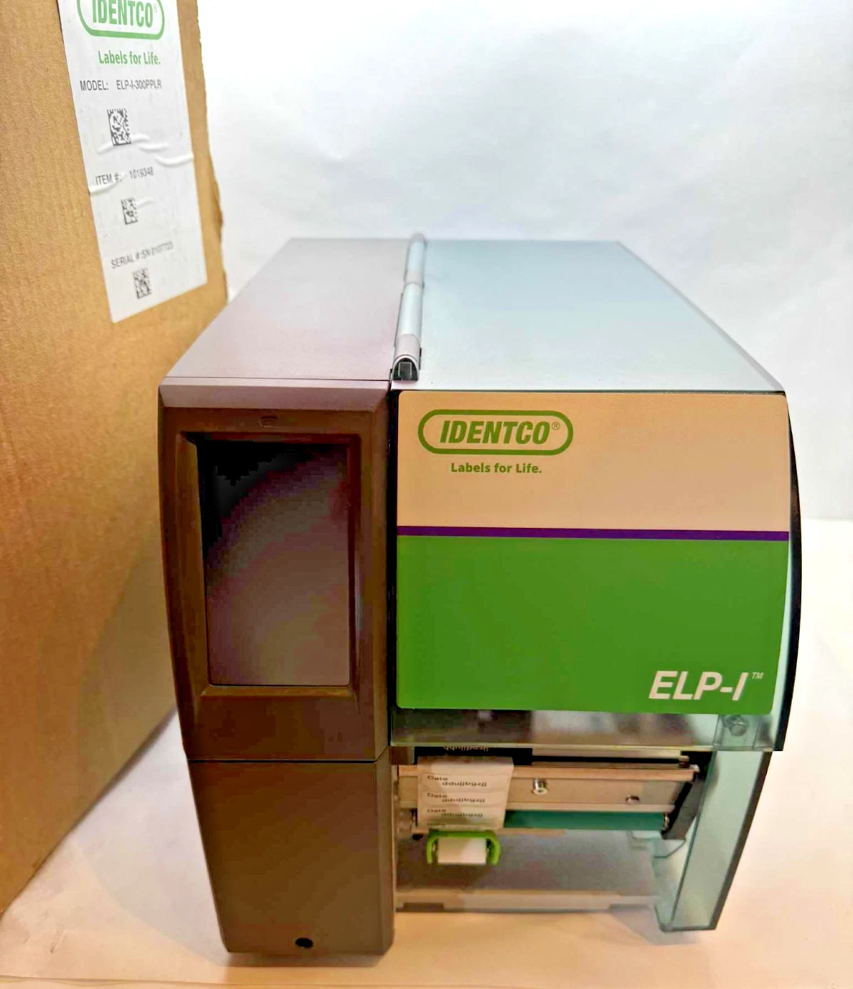Identco Thermal Transfer Label Printer ELP-I-300PPLR ELP-I SQUIX 4/300P (NEW)