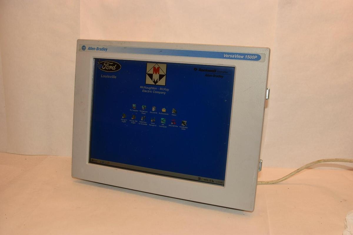 Used ALLEN BRADLEY 6181P-15NP2KH VersaView 1500P Operator interface INTEGRATED SYSTEM