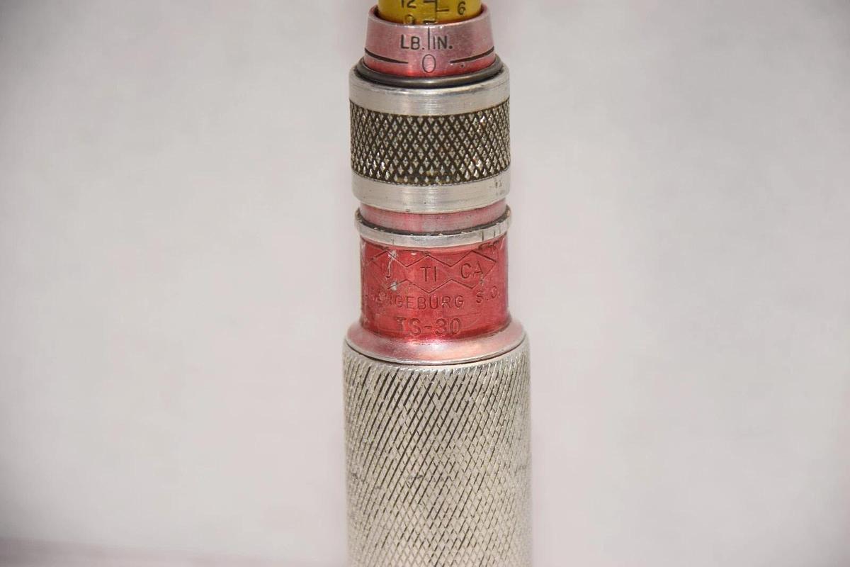 Used UTICA TS-30, TS30 Torque Limiting Screwdriver / Driver