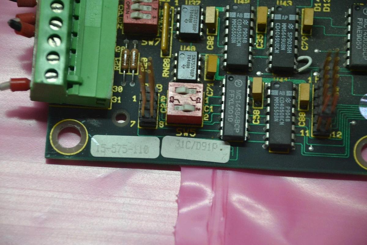 Used DYNAMATIC 15-575-110 15575110 15-575-14  Card For AF-501208-0480 15-005020-0100Q