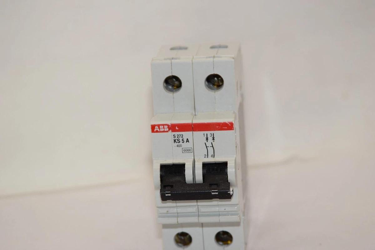 (NEW) ABB KS 5A KS5A 5A 5 Amp 2P Circuit Breaker