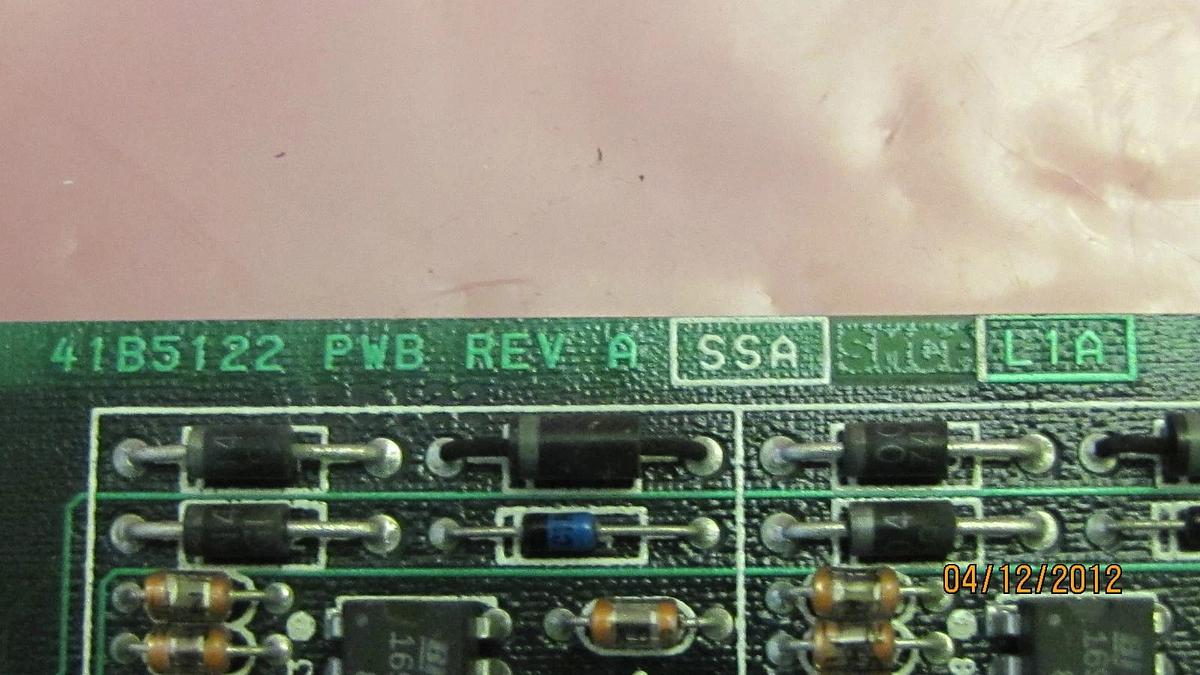 Used FISHER ROSEMOUNT CIRCUIT BOARD ANALOG I/O CL6821-A1 CL6821 A1 CL6821A1 41B5122