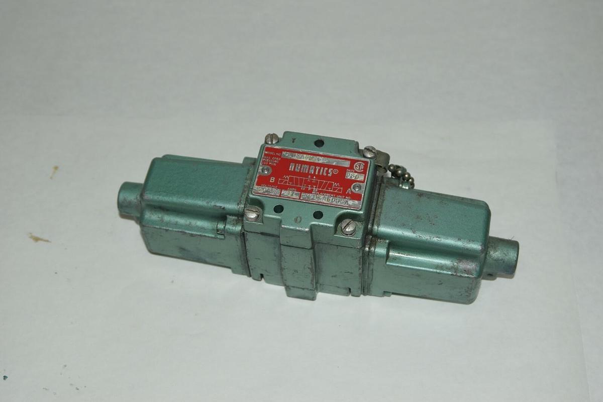 NUMATICS 12DSA631CA 12DSA600CA 120V .17A 50/60Hz Solenoid Control Valve