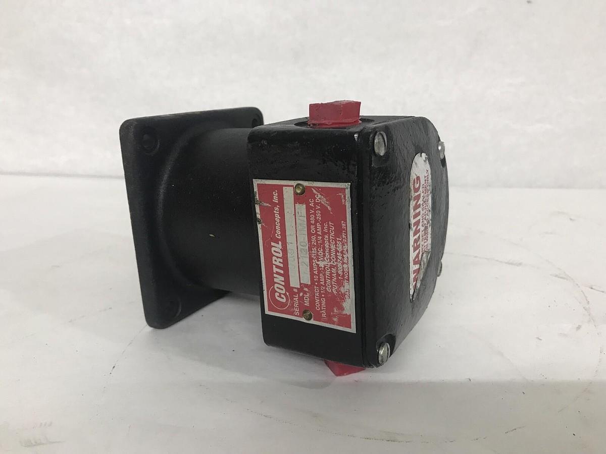 Used CONTROL CONCEPTS SPEED SWITCH CI-2120-IM/FK CI 2120 IM FK CI2120IMFK 10 AMP A